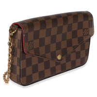 Louis Vuitton Damier Ebene Canvas Felicie Pochette Handbag 4