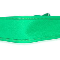 Hermès Vert Comics Clemence Mini Evelyne 16 TPM PHW Handbag 8