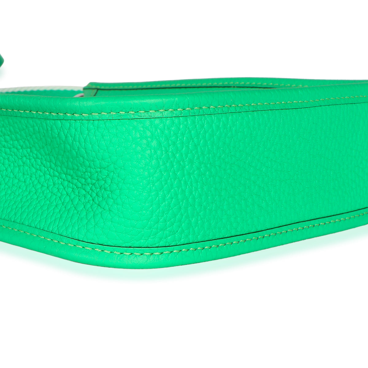Hermès Vert Comics Clemence Mini Evelyne 16 TPM PHW Handbag 9