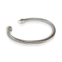 David Yurman Yellow Gold & Sterling Silver Pearl Cable Classic Bracelet 3