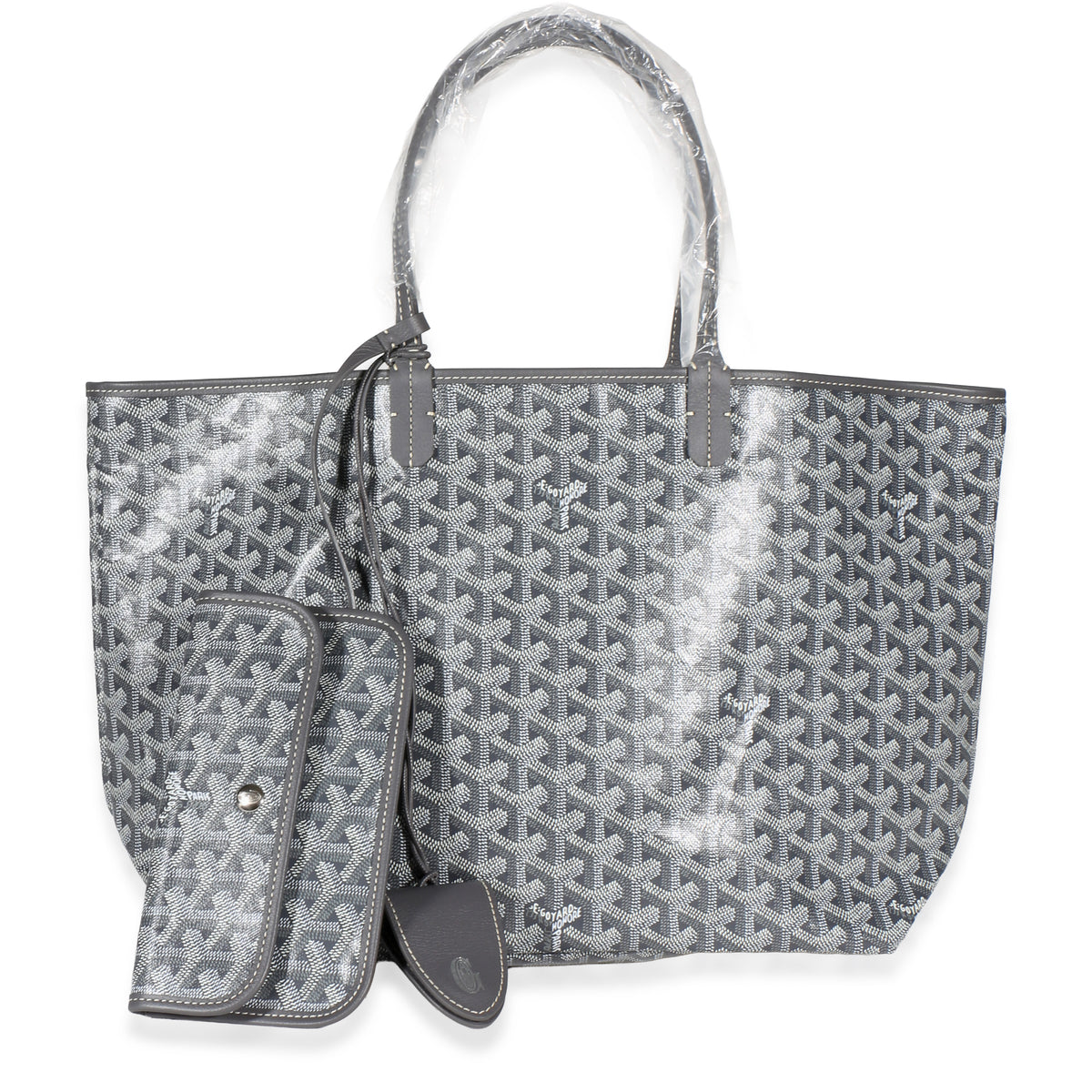 Goyard Grey ine Canvas Saint Louis PM Handbag id
