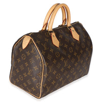 Louis Vuitton Monogram Canvas Speedy 30 Handbag 3
