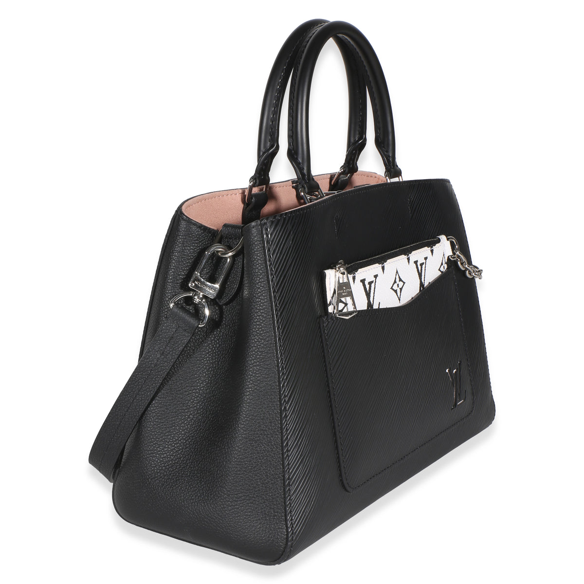 Louis Vuitton Black Epi Marelle Tote MM Handbag 3