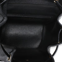 Chanel Black Quilted Caviar Business Affinity Backpack Handbag 6