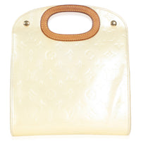 Louis Vuitton Pale Yellow Monogram Vernis Maple Drive Handbag 4