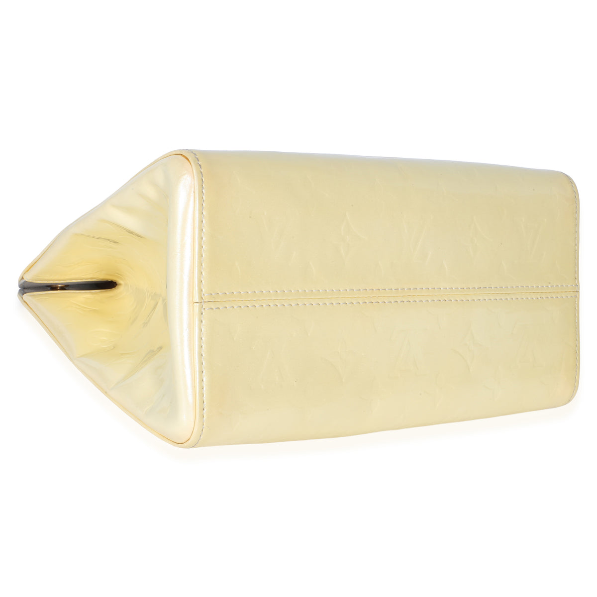 Louis Vuitton Pale Yellow Monogram Vernis Maple Drive Handbag 7