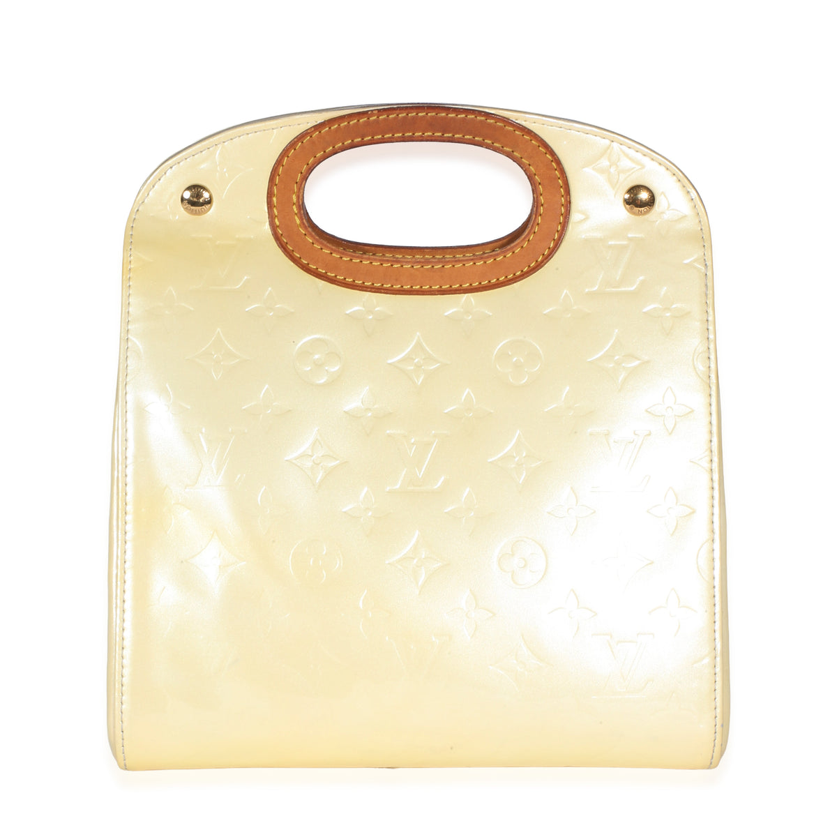 Louis Vuitton Pale Yellow Monogram Vernis Maple Drive Handbag id