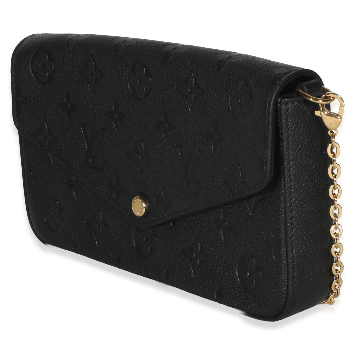 Louis Vuitton Black Monogram Empreinte Felicie Pochette Handbag 3