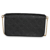 Louis Vuitton Black Monogram Empreinte Felicie Pochette Handbag 5