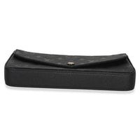 Louis Vuitton Black Monogram Empreinte Felicie Pochette Handbag 6