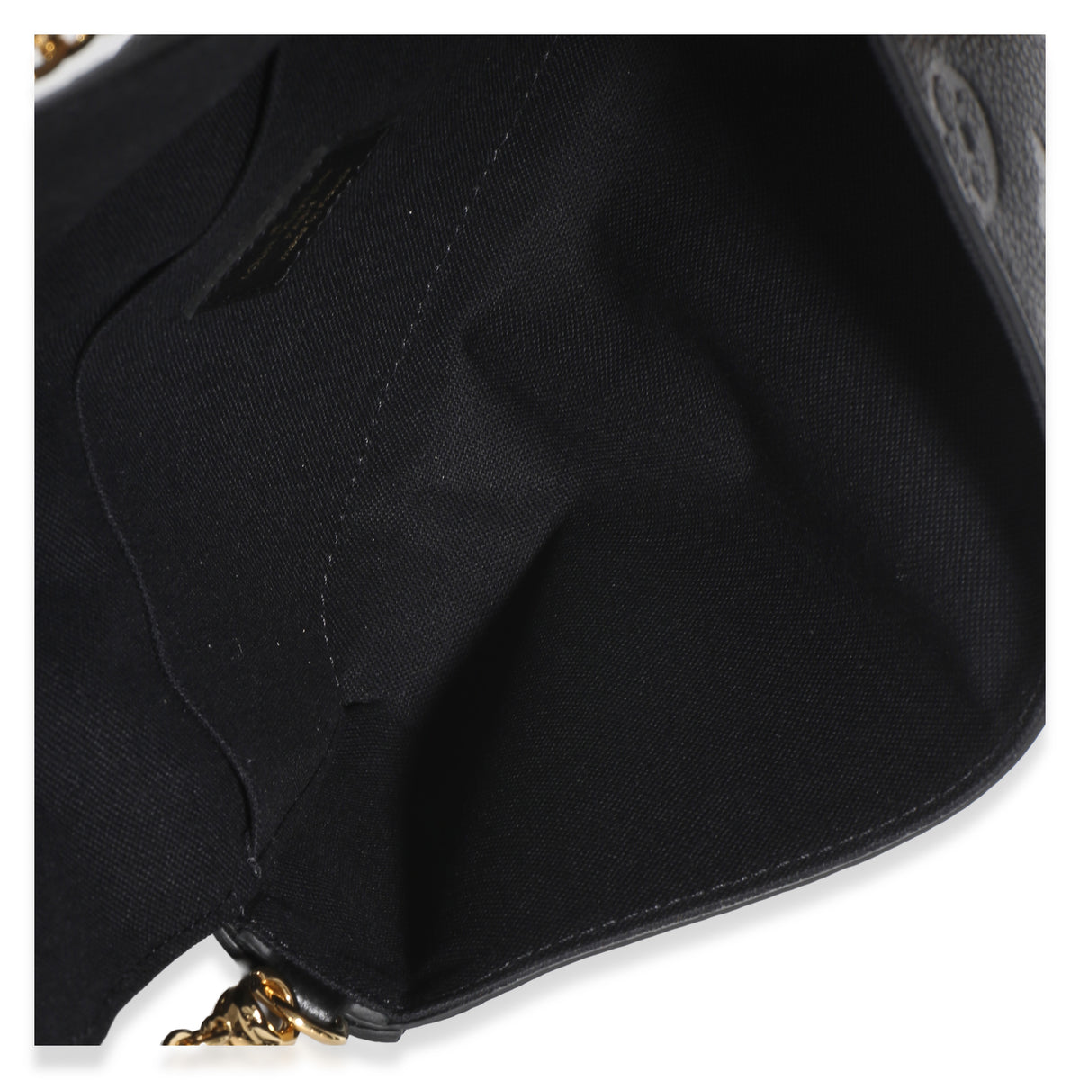 Louis Vuitton Black Monogram Empreinte Felicie Pochette Handbag 9