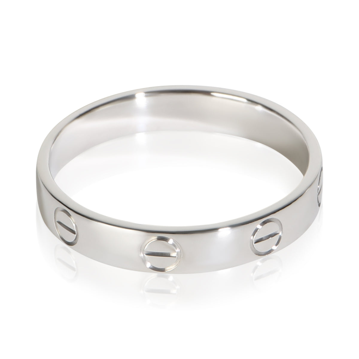 Cartier White Gold Small Model Love Ring 2