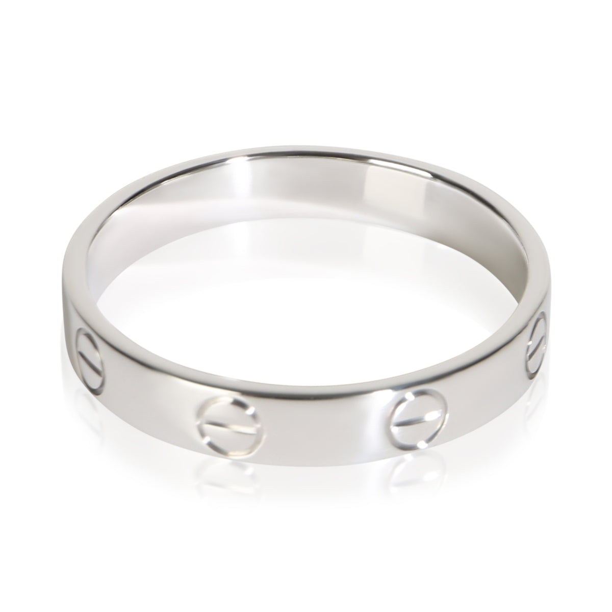 Cartier White Gold Small Model Love Ring 3
