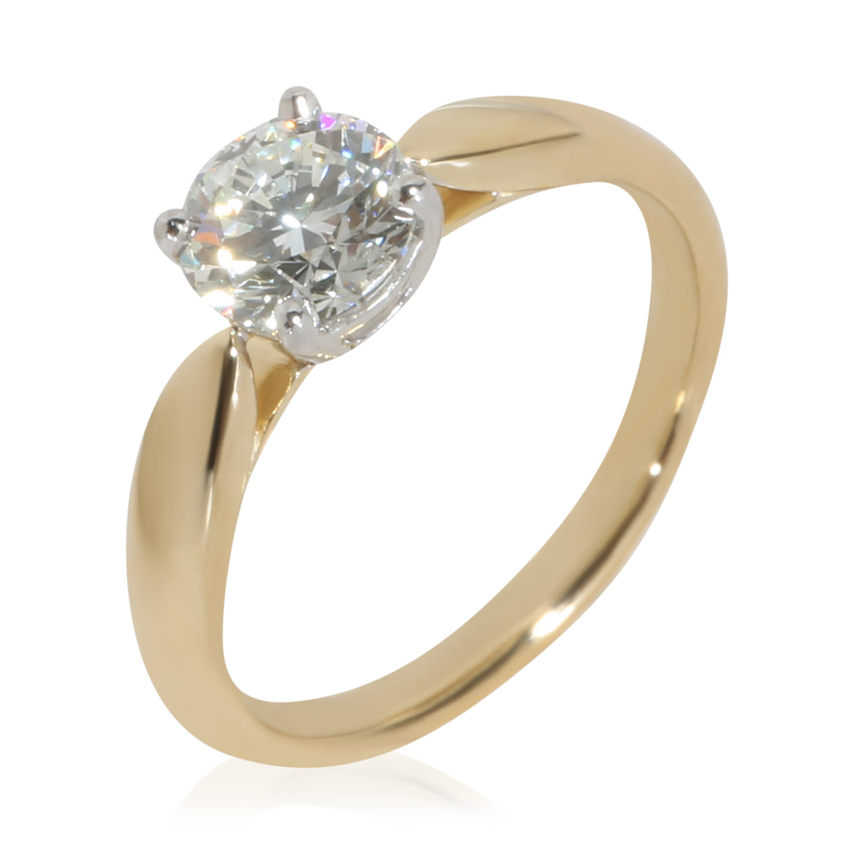 Tiffany & Co. 0.77 ct Round Brilliant Diamond Harmony Engagement Ring 4