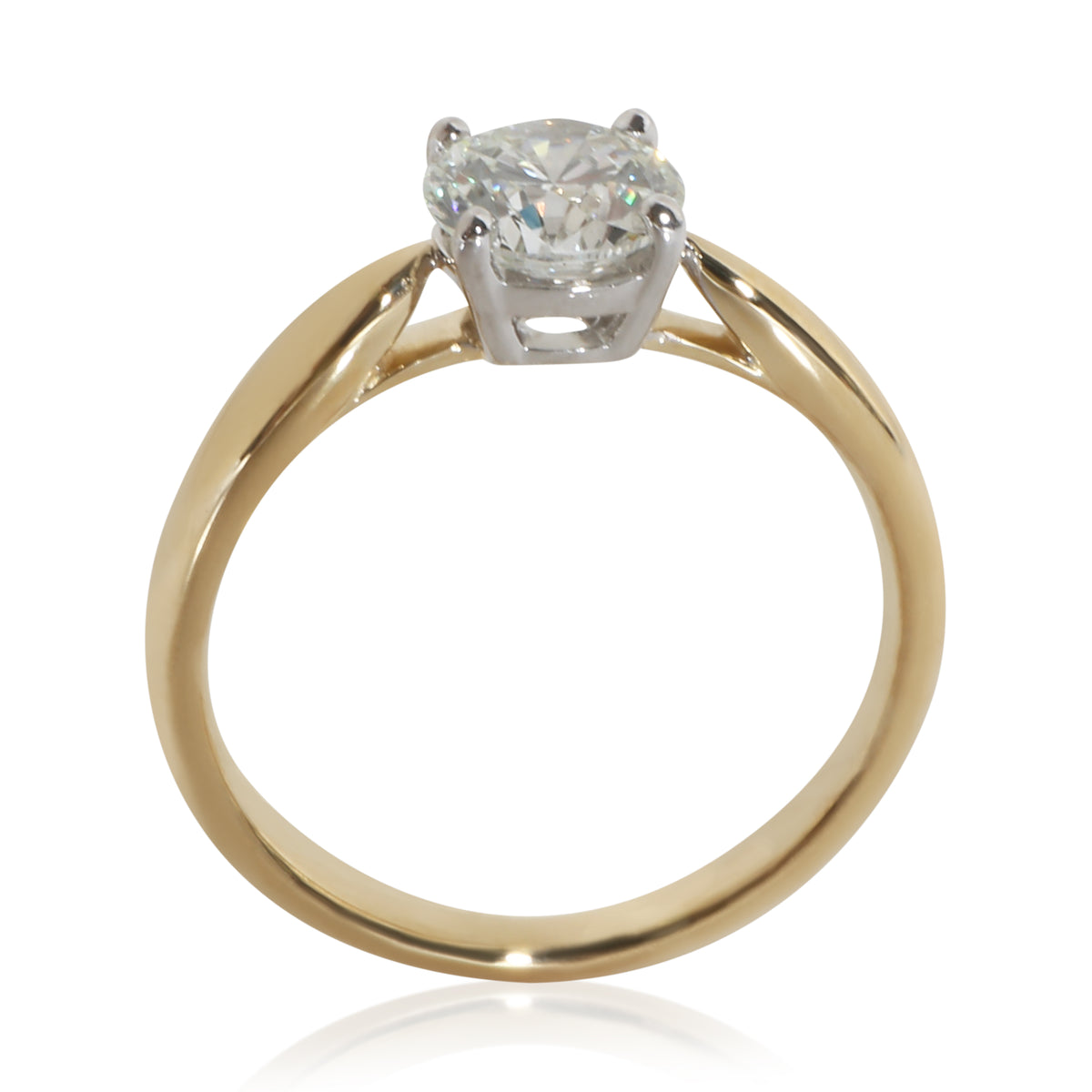 Tiffany & Co. 0.77 ct Round Brilliant Diamond Harmony Engagement Ring 5