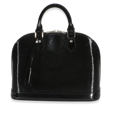Louis Vuitton Black Epi Electric Alma PM Handbag fv