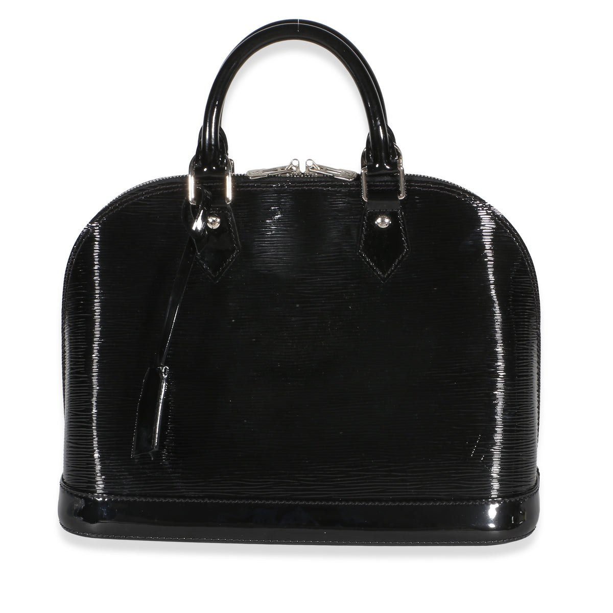 Louis Vuitton Black Epi Electric Alma PM Handbag fv