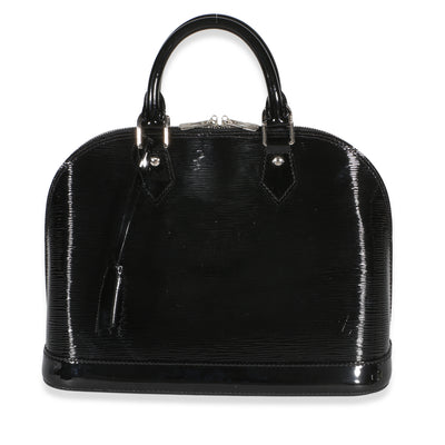 Louis Vuitton Black Epi Electric Alma PM Handbag id