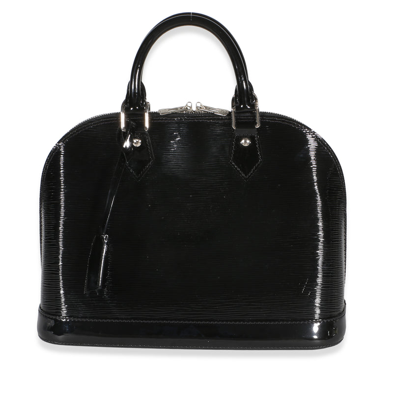 Louis Vuitton Black Epi Electric Alma PM Handbag id