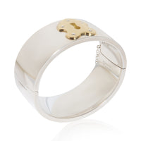 Tiffany & Co. Yellow Gold & Sterling Silver Wide Lock Bracelet 4