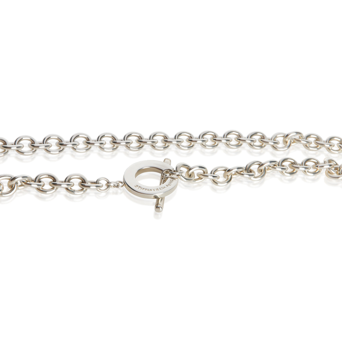 Tiffany & Co. Sterling Silver Toggle Necklace 2