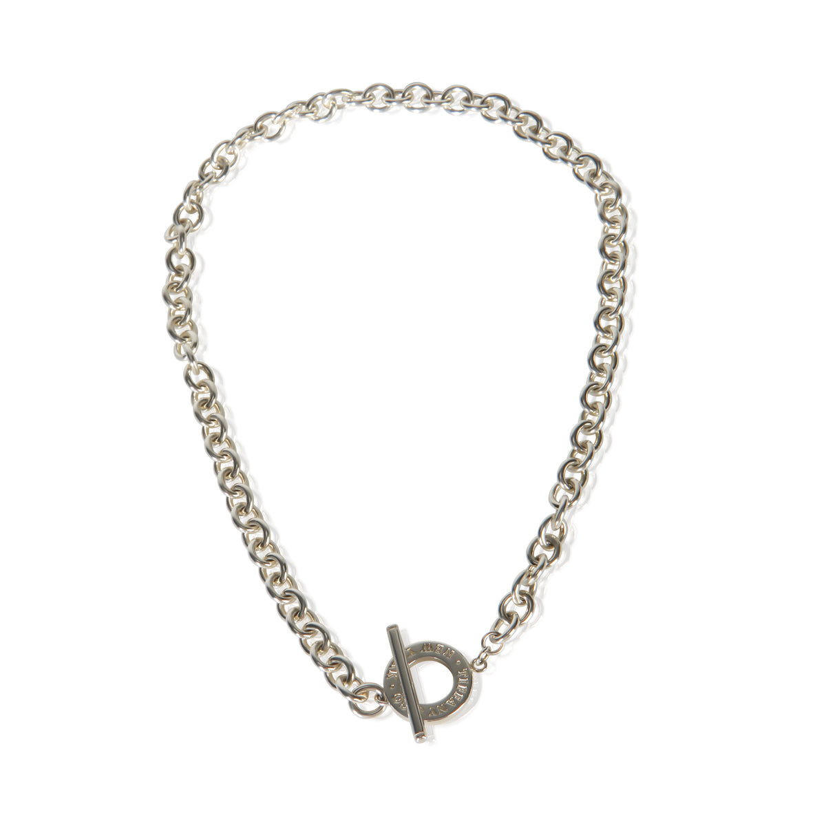 Tiffany & Co. Sterling Silver Toggle Necklace 3
