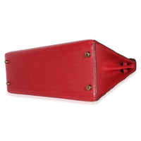 Hermès Rouge Vif Courchevel Kelly Sellier 32 GHW Handbag 6