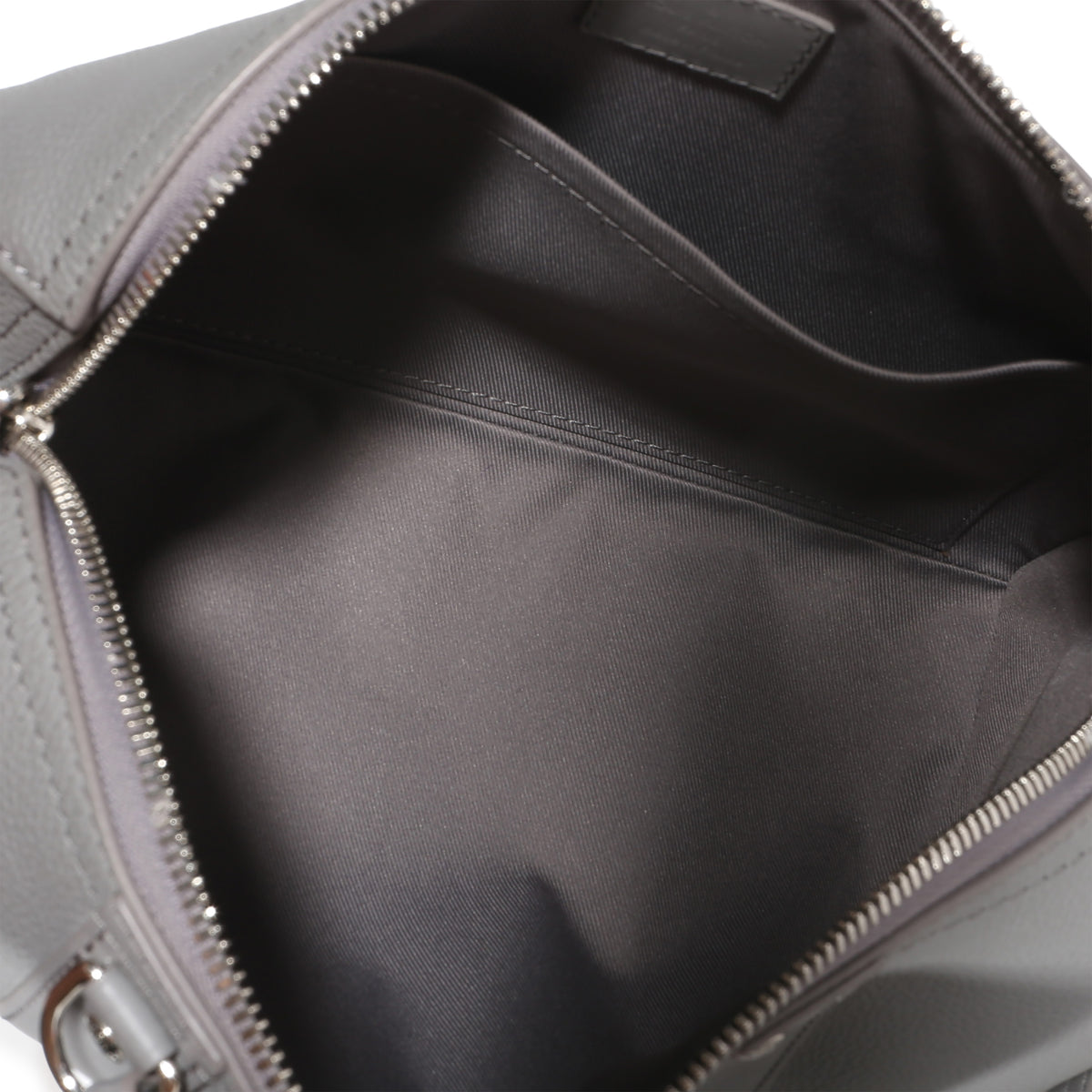 Louis Vuitton Grey Grained Calfskin Aerogram City Keepall Handbag 9