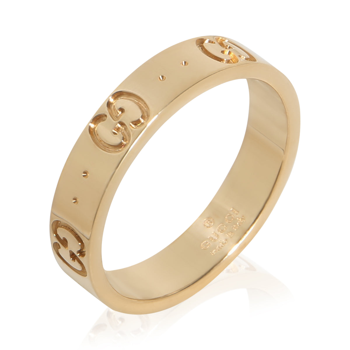 Gucci Yellow Gold Icon Ring 4