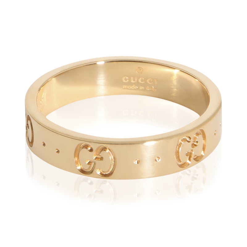 Gucci Yellow Gold Icon Ring fv
