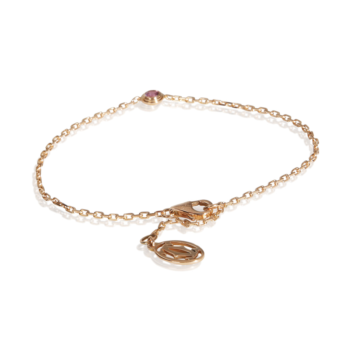 Cartier Rose Gold Pink Sapphire D'amour Bracelet 3