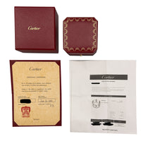 Cartier Rose Gold Rainbow Gemstone Love Ring box