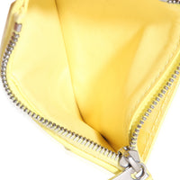 Bottega Veneta Yellow Nappa Cassette Zip Card Holder Wallet 8