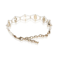 Chanel Gold Plated 2020 Woven Faux Pearl Choker Necklace 3