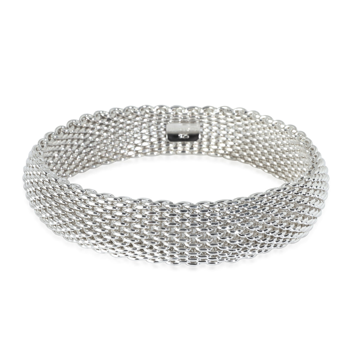 Tiffany & Co. Sterling Silver Somerset Mesh Bracelet