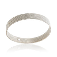 Tiffany & Co. Sterling Silver Somerset Mesh Bracelet 5