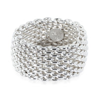 Tiffany & Co. Sterling Silver Somerset Mesh Ring