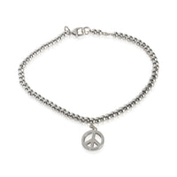 Tiffany & Co. Sterling Silver Peace Sign Bracelet 3