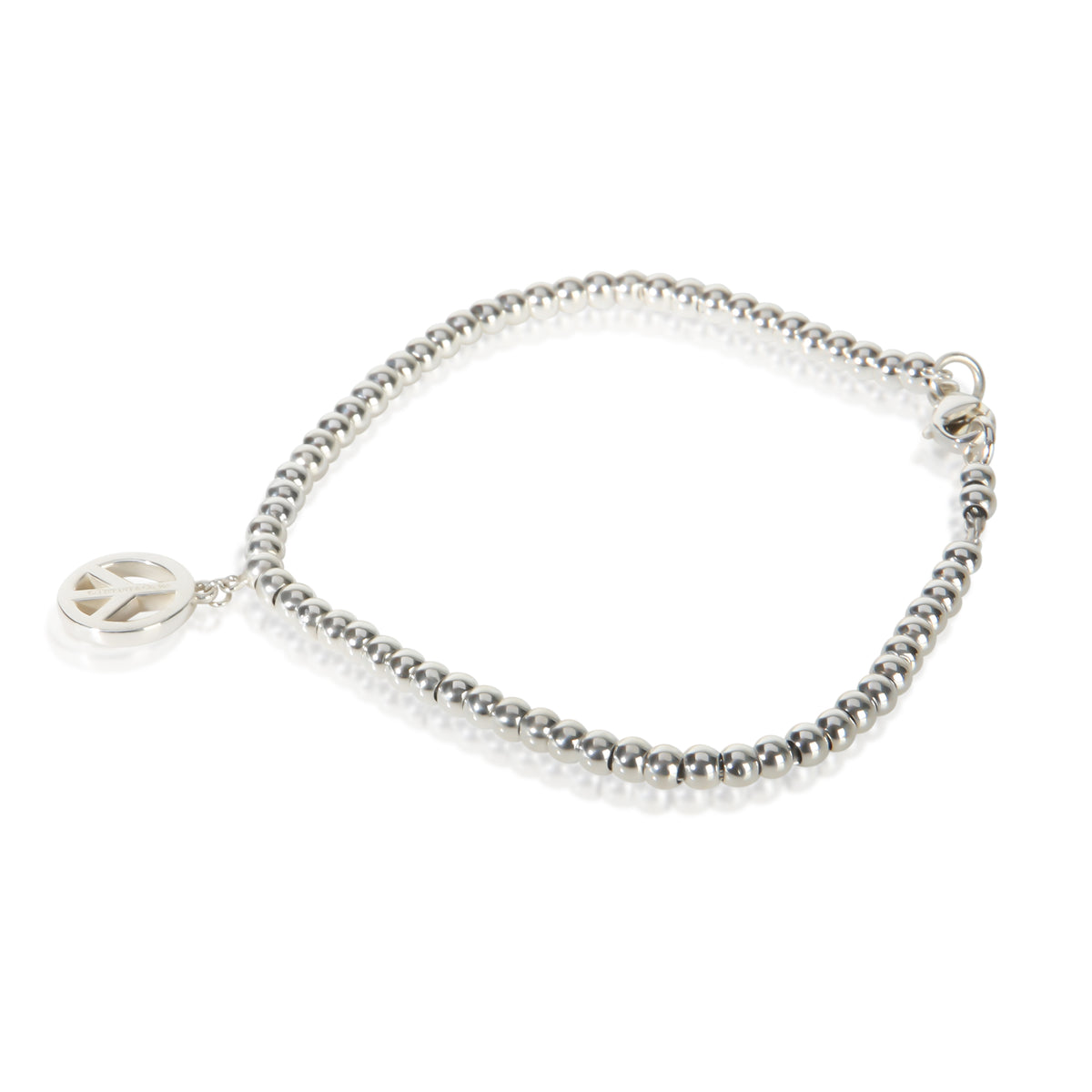 Tiffany & Co. Sterling Silver Peace Sign Bracelet sv