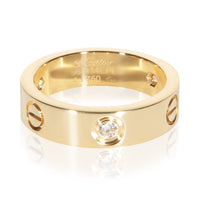 Cartier Yellow Gold Diamond Love Ring 2