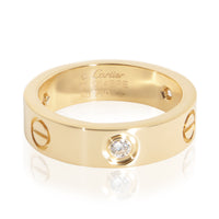 Cartier Yellow Gold Diamond Love Ring 3