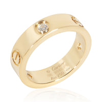 Cartier Yellow Gold Diamond Love Ring 6