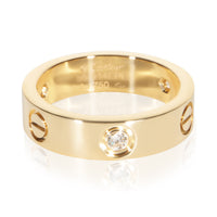 Cartier Yellow Gold Diamond Love Ring fv