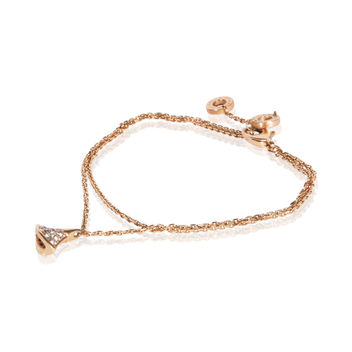 BVLGARI Rose Gold Diamond Diva's Dream Bracelet 2