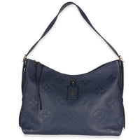 Louis Vuitton Navy Giant Monogram Empreinte Carryall MM Handbag id