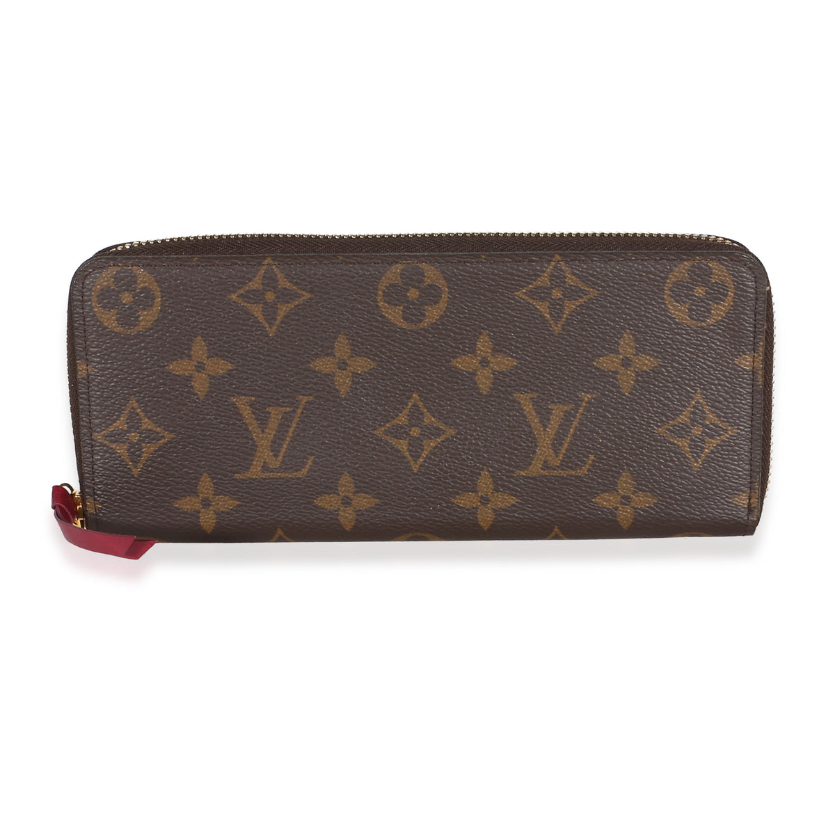 Louis Vuitton Fuchsia Monogram Canvas Clemence Wallet Wallet id
