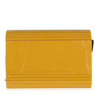 Saint Laurent Yellow Plexiglass Mini Vicky Minaudiere Handbag 4