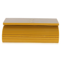 Saint Laurent Yellow Plexiglass Mini Vicky Minaudiere Handbag 5