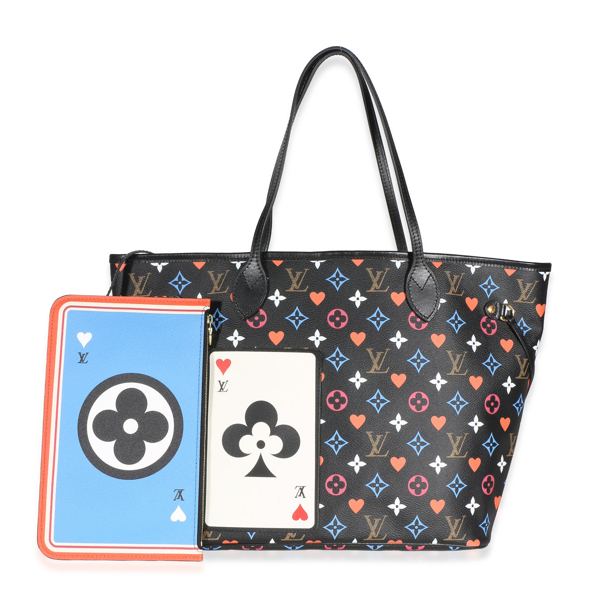 Louis Vuitton Black Multicolor Monogram Canvas Game On Neverfull MM Handbag id