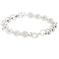 Tiffany & Co. Sterling Silver 1837 Circle Link Bracelet fv
